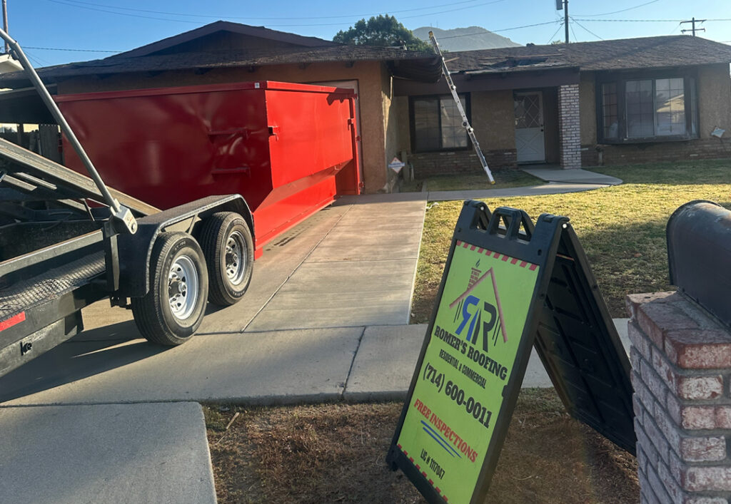 Dumpster for House Clean Out