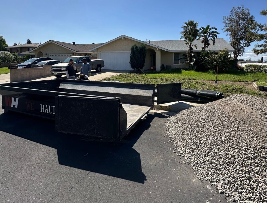 construction waste dumpster